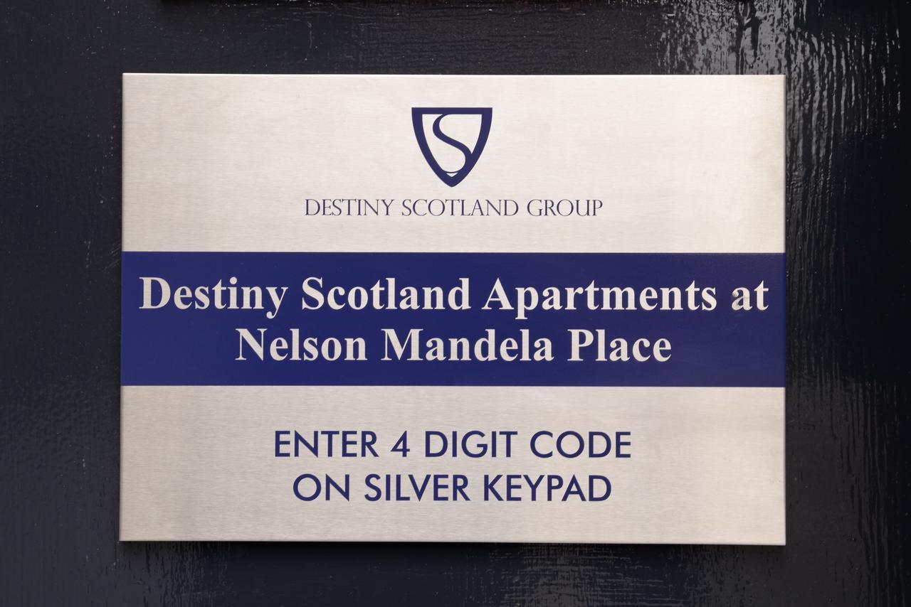 Destiny Scotland Apartments At Nelson Mandela Place Glasgow Esterno foto